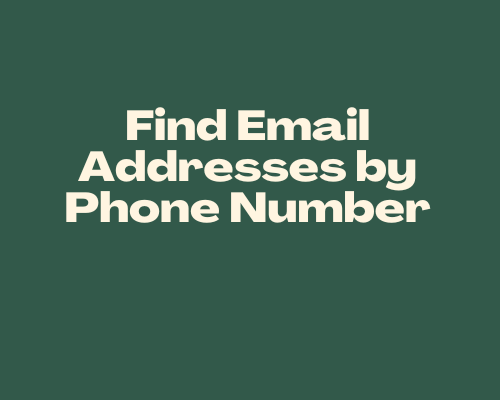 Unlocking the Power of Contact Information: Tips and Tricks for Finding Emails via Phone Numbers